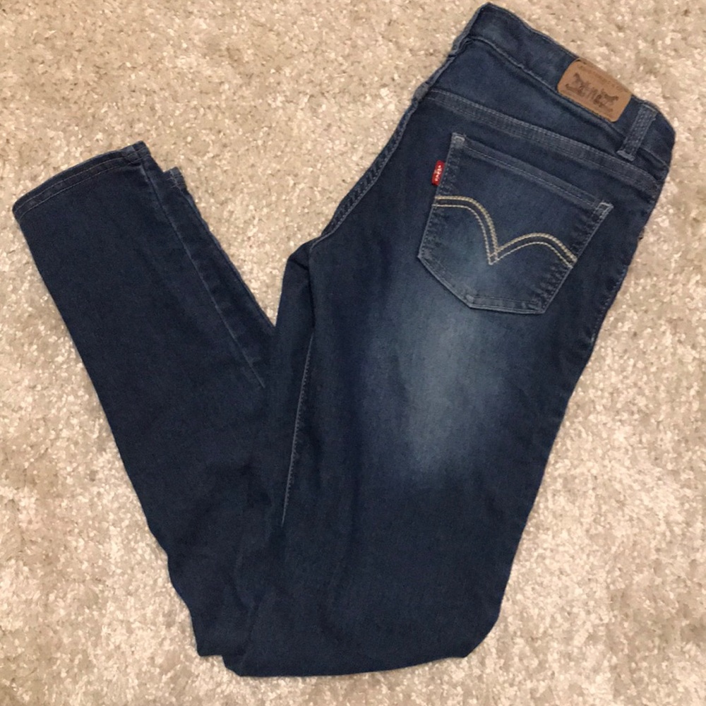 NWOT Girls Levi’s Denim Legging. Size 12R